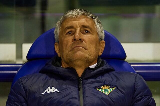 Quique Setién. (Getty)