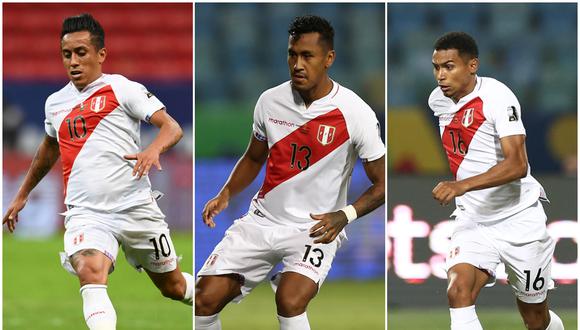 Cueva, Tapia y López integraron selecciones Sub 20, con distintas suertes. (Foto: @FPF)