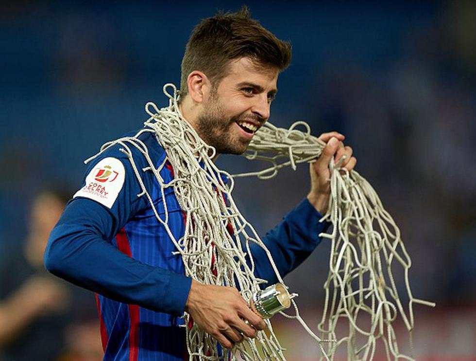 Gerard Piqué del Barcelona.