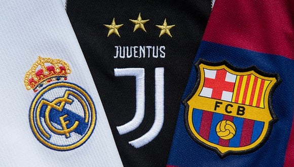 Barcelona, Juventus y Real Madrid podrían ser sancionados por la UEFA. (Foto: Getty)
