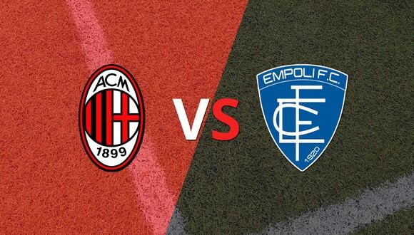 ¡Ya se juega la etapa complementaria! Milan vence Empoli por 1-0