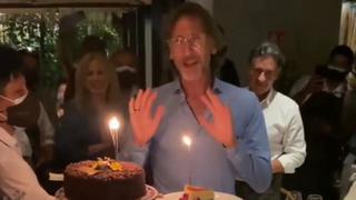 Ricardo Gareca, cauteloso para pedir el deseo de cumpleaños [VIDEO]