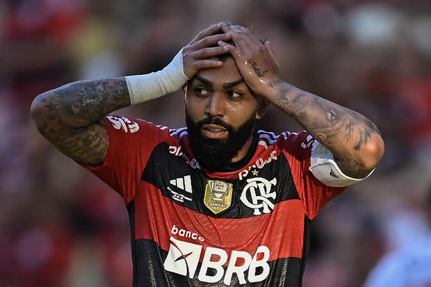 Gabriel Barbosa es uno de los principales jugadores de Flamengo. (Foto: AFP)
