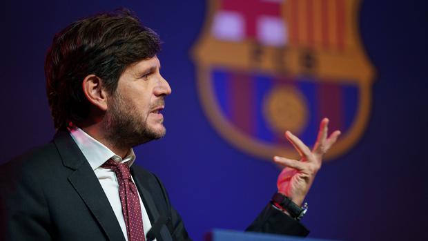 Mateu Alemany, current sports director of Barcelona. (Photo: @FCBarcelona_es / Twitter)