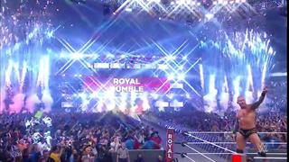 La celebración de Randy Orton tras ganar el Royal Rumble 2017 (VIDEO)