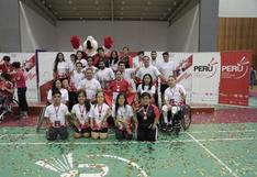 ¡Hicieron respetar la casa! Delegación peruana ganó 10 medallas en el Perú Parabadminton International 2020