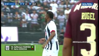 Primer partido del año: Farfán ingresó en el Alianza Lima vs Universitario [VIDEO]