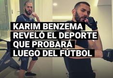 Karim Benzema reveló el deporte que probará cuando termine su carrera en el fútbol