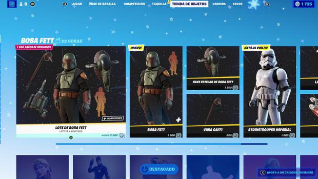 Fortnite: how to get the Boba Fett skin in Chapter 3 of the Battle Royale. (Photo: capture)
