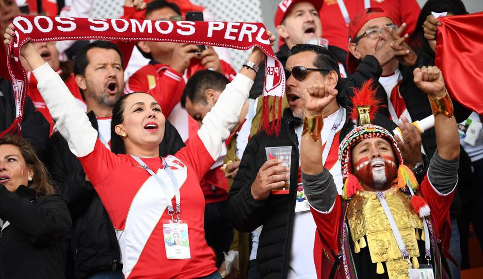 'Contigo Perú', la canción que entonaron los peruanos en Rusia 2018 y conmovió a todo el mundo (Fotos: AFP)