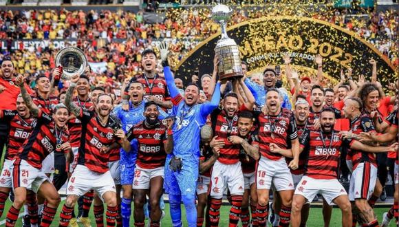 Flamengo accedió al Mundial de Clubes tras ganar la Copa Libertadores. (Foto: AFP)