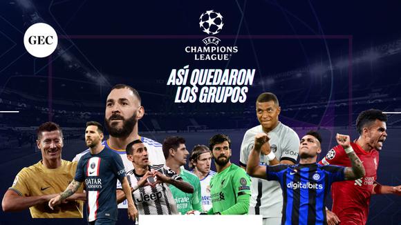 Champions League 2022 - 2023: Conoce las claves y emparejamientos