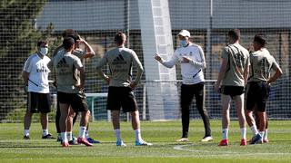 Zidane como un jugador más: así dividió el DT francés al plantel del Madrid en el segundo día de entrenamientos