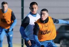 Rodrigo Vilca participó en entrenamiento del primer equipo de Newcastle 