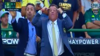 ¡Pensá, pensá! El gesto de Miguel Herrera tras el golazo de vestuario de América contra León [VIDEO]