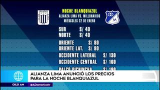 Alianza Lima lima dio los precios para la ‘Noche Blanquiazul’