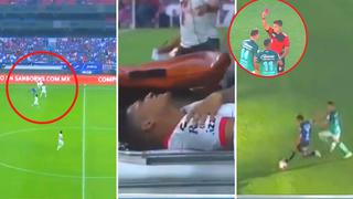 Liga MX: La dura lesión de Anderson Santa María y la expulsión de Santiago Ormeño