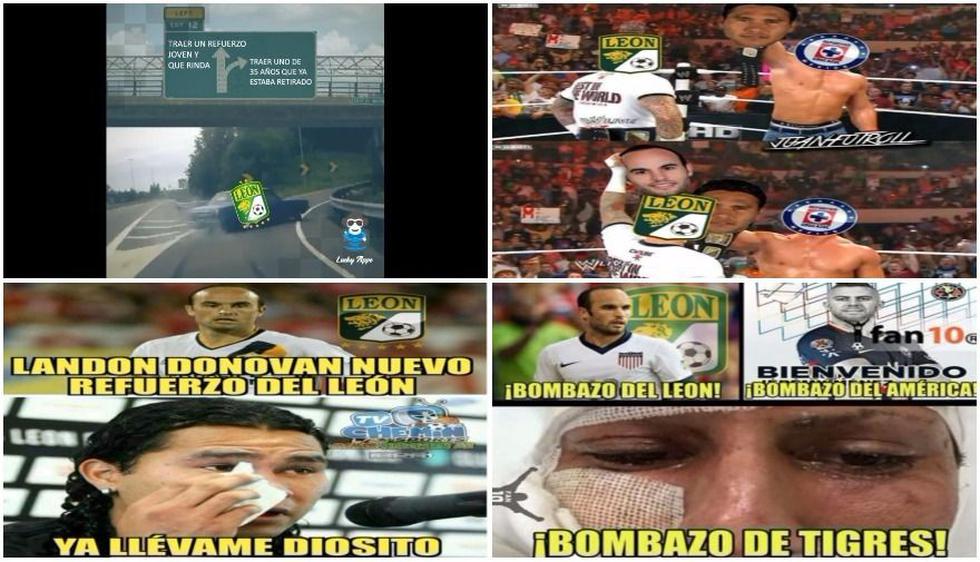 Memes por la llegada de Landon Donovan a León (Foto: Facebook).