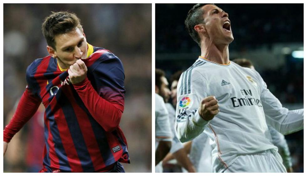 Con Messi y Cristiano: ellos son los goleadores históricos en clásicos. (Getty Images)