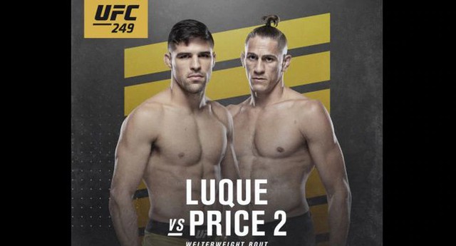 Vicente Luque vs Niko Price - Primeras preliminares. (Foto: UFC)