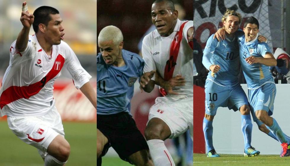 Perú vs. Uruguay: historial de los últimos 10 enfrentamientos. (Foto: Archivo / Agencias / Internet)