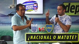 ¿Alianza Lima debe recibir a Boca Juniors en Matute o el Nacional? [VIDEO]