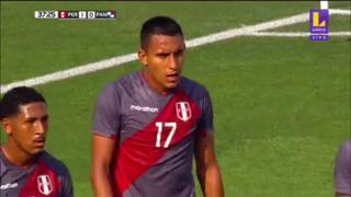 Su primer gol con la blanquirroja: Alex Valera anotó el 1-0 de Perú vs. Panamá