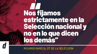 Ricardo Gareca y sus mejores frases: "No le tengo que explicar a nadie mis decisiones, están o no están" [FOTOS]