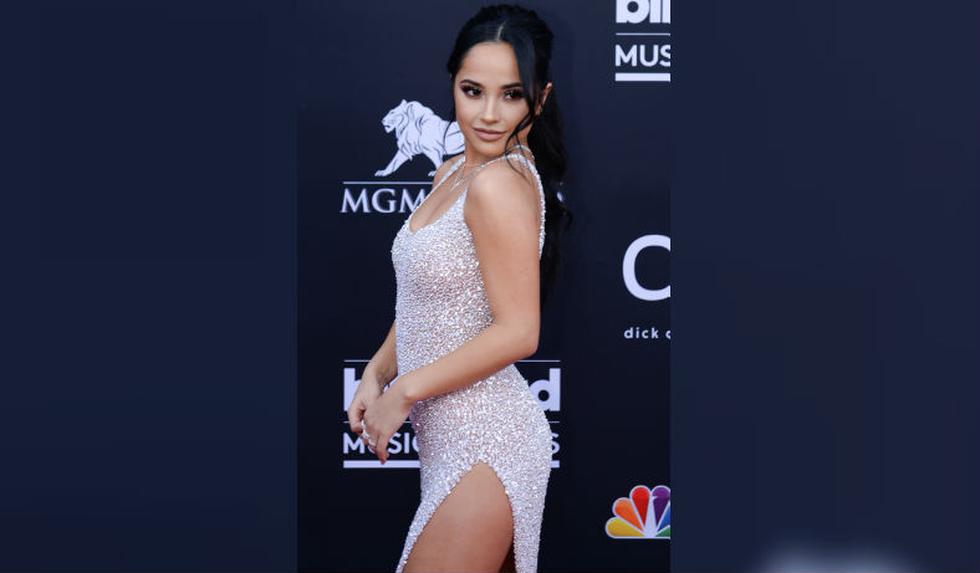 Becky G deslumbró con su belleza en la alfombra roja. (Fotos: AFP)