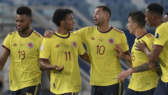 Edwin Cardona anotó el 1-0 con el que Colombia venció a Ecuador. (Fuente: AFP)