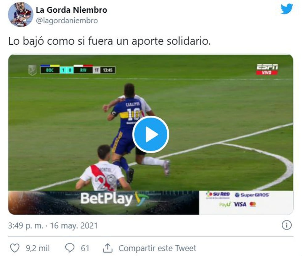 Los mejores memes del Boca vs. River por Copa de la Liga. (Captura: Twitter)