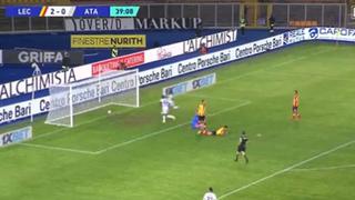 Es imparable: gol de Duván Zapata para el descuento del Atalanta vs. Lecce [VIDEO]