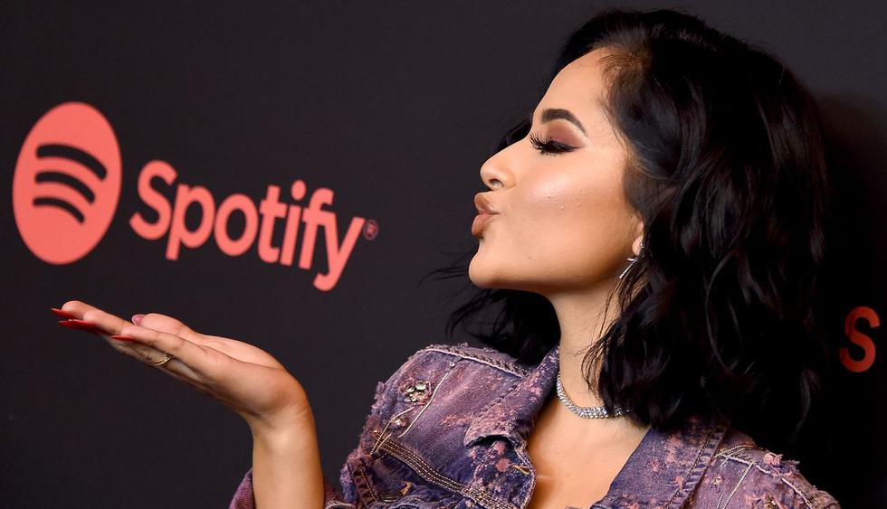 Un video muestra a Becky G enseñándole a su novio a preparar tamales. (Foto: AFP)