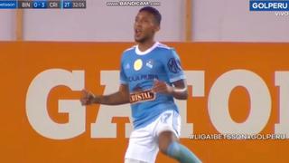 Doblete de ‘Canchita’: Christofer Gonzáles anota el 4-0 de Sporting Cristal vs. Binacional [VIDEO]