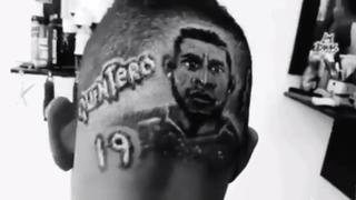 Ídolo máximo: Alberto Quintero fue retratado en la cabeza de un hincha [VIDEO]
