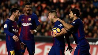 Jordi Alba y sus polémicas declaraciones tras el arbitraje ante el Valencia
