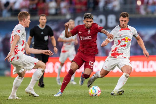 Luis Díaz todavía no ha marcado en la pretemporada con el Liverpool. (Foto: Getty Images)