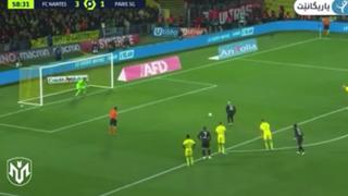 ¡Qué hiciste! Neymar desperdició y falló un penal en el PSG vs. Nantes [VIDEO]