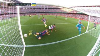 Xavi celebraba: ‘Lewa’ y las dos ocasiones de gol en Barcelona vs. Valladolid