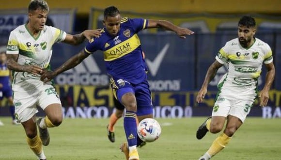 Boca Juniors derrotó por 2-1 a Defensa y Justicia por la Copa de la Liga Profesional 2021. (Foto: Twitter)
