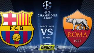 Así jugaron: los horarios y canales del Barcelona vs. Roma por cuartos de de la Champions 2018