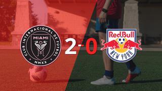 Con dos goles, Inter Miami se impuso a New York Red Bulls en el estadio DRV PNK Stadium