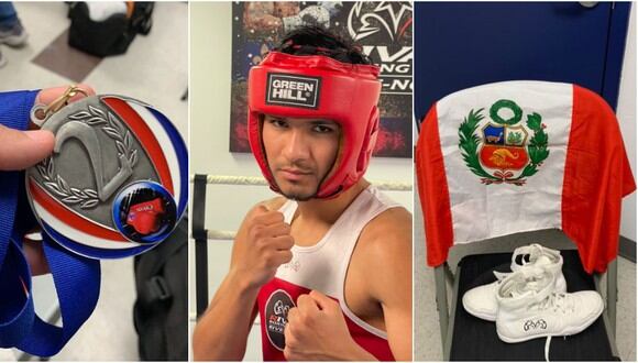 Marcelo Del Águila es un peleador peruano que reside fuera del país. (Foto: Instagram)