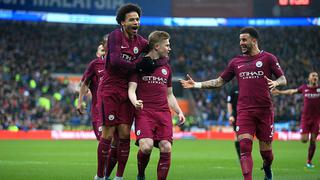 Manchester City venció 2-0 a Cardiff City y clasificó a los octavos de final de la FA Cup