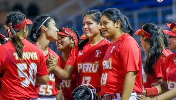Histórica clasificación del sóftbol peruano luego de 35 años a unos Juegos Panamericanos. (Foto: Difusión)