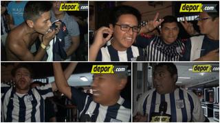 Euforia, cánticos y opinión: así celebró la hinchada de Alianza Lima el triunfazo ante Universitario