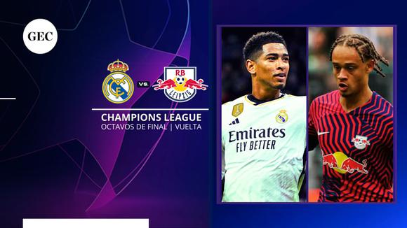 Real Madrid vs. Leipzig: fecha, hora y canales de TV para ver Champions League