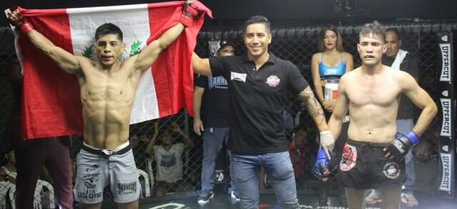 300 Sparta: Albert Quiro sometió a Wladimir Carbajal. (Foto: 300 Sparta)