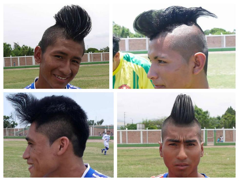 Los peculiares looks de futbolistas de la liga de Virú