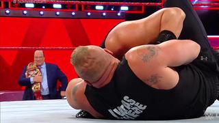 Con ayuda de Heyman: Brock Lesnar destruyó a Roman Reigns antes de SummerSlam 2018 [VIDEO]